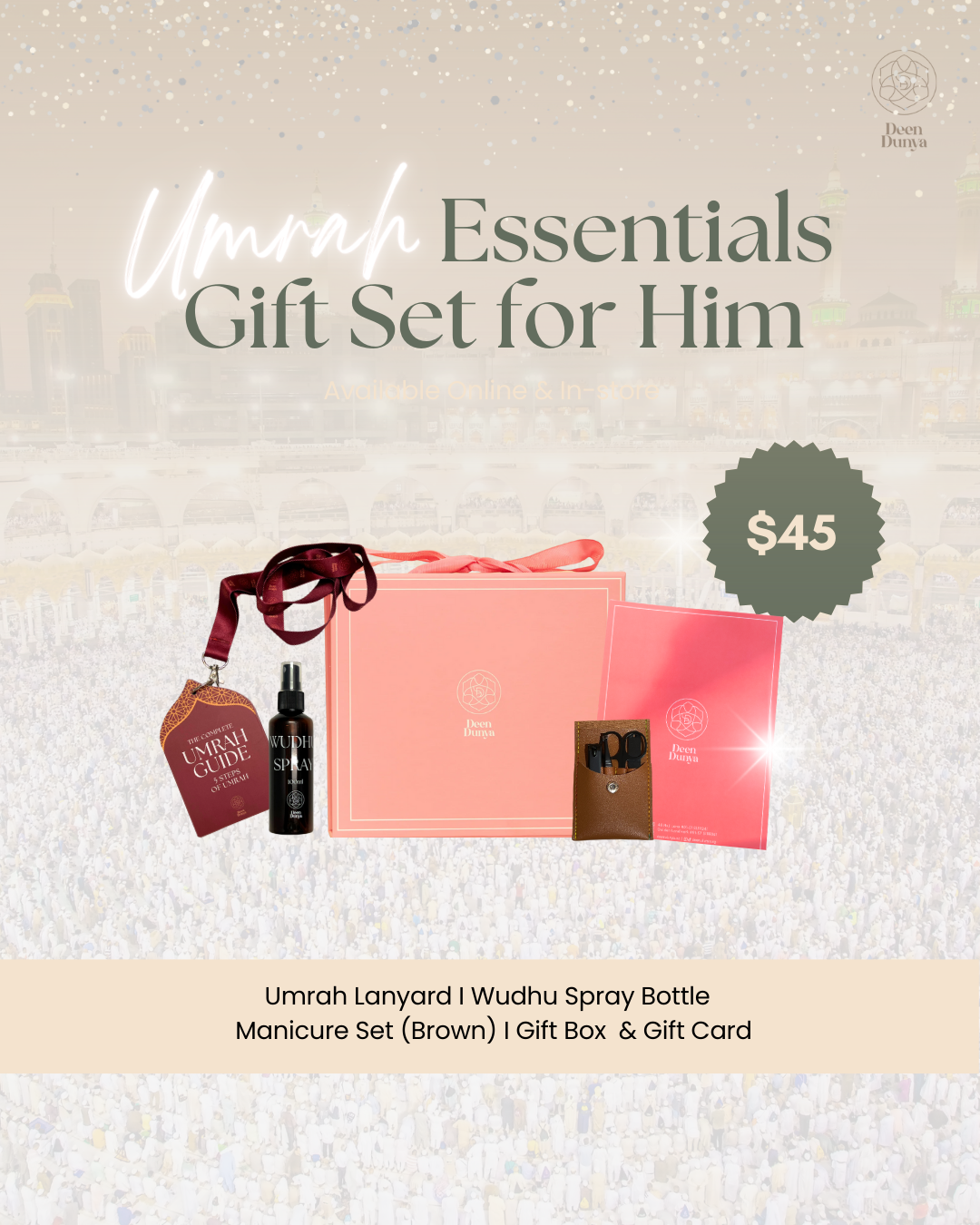 Umrah Essentials Gift Set for Him