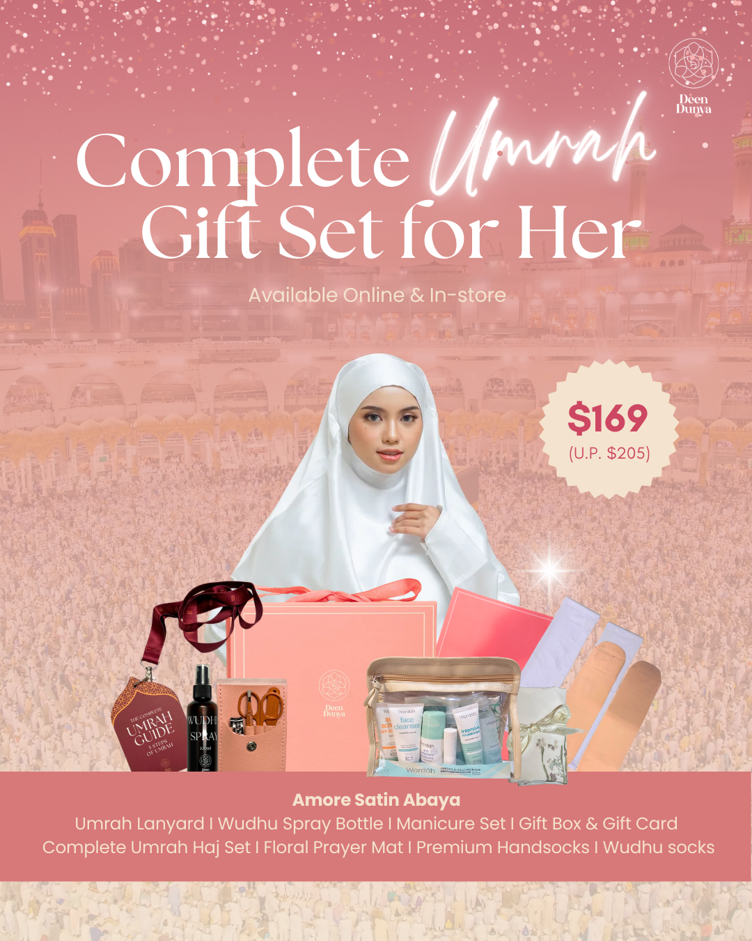 Complete Umrah Gift Set for Her