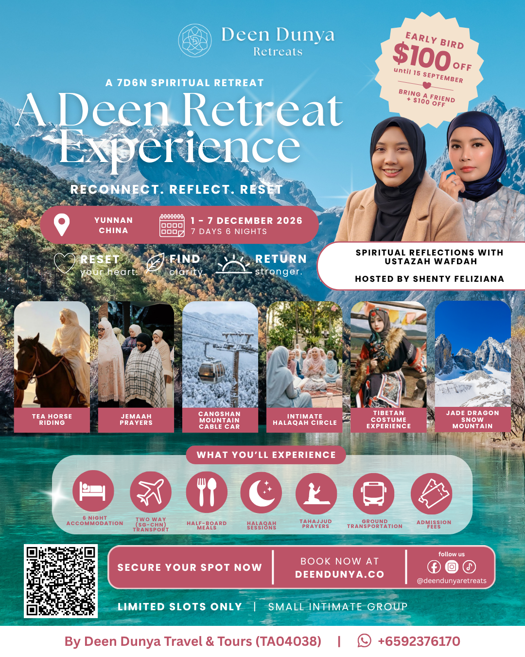 Deen Retreat Experience Yunnan China (December 2026)