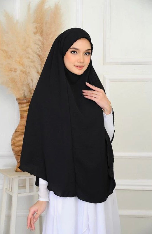 ARISSA Scallop Instant Khimar