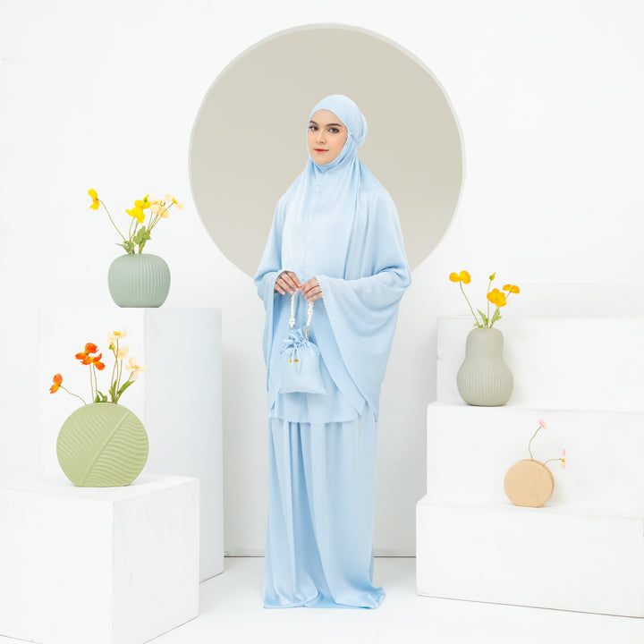 ELIZA PEARL Complete Prayer Set with Pouch + Mat