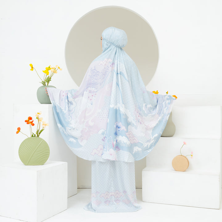 INAYA Prayer Wear Set + Pouch + Mini Prayer Mat