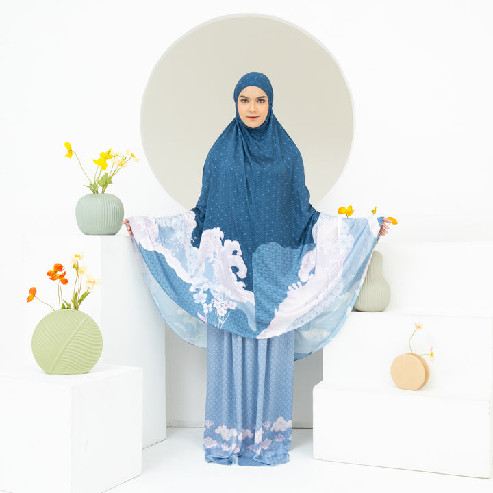 INAYA Prayer Wear Set + Pouch + Mini Prayer Mat