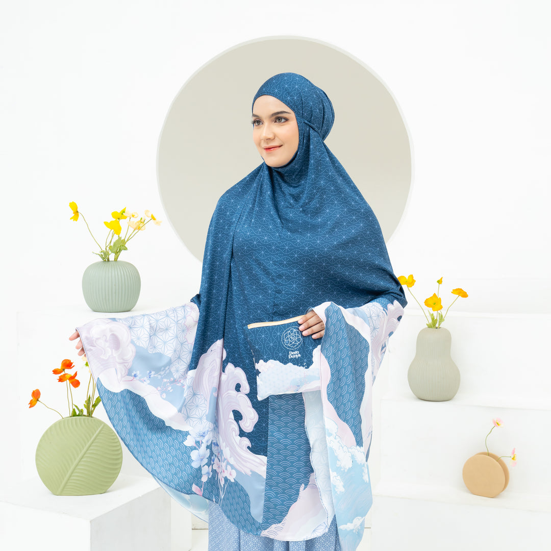 INAYA Prayer Wear Set + Pouch + Mini Prayer Mat