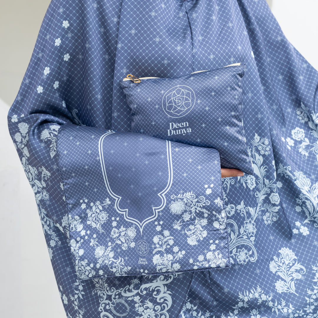INAYA Prayer Wear Set + Pouch + Mini Padded Prayer Mat