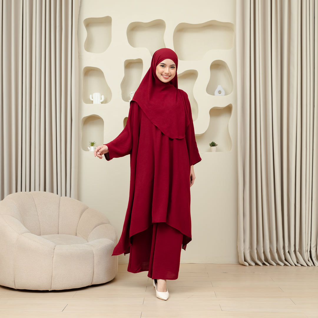 HAMRA Hijab and Pant Suit Set