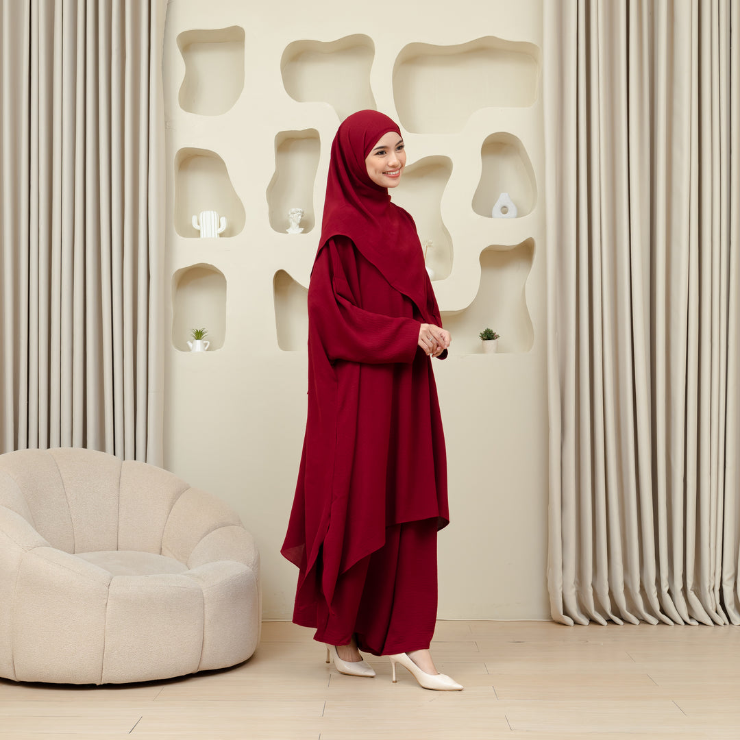HAMRA Hijab and Pant Suit Set