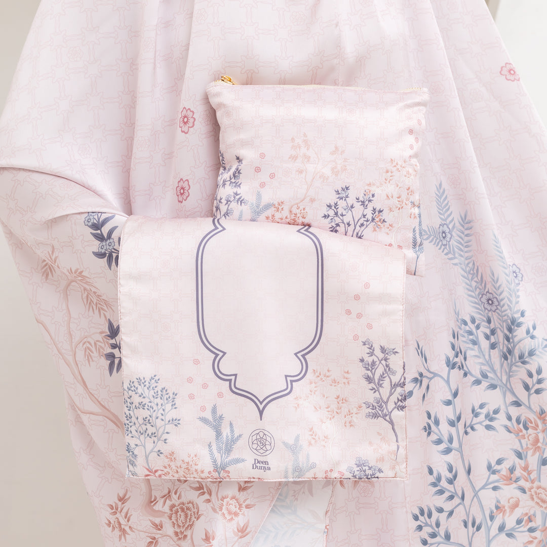 INAYA Prayer Wear Set + Pouch + Mini Padded Prayer Mat