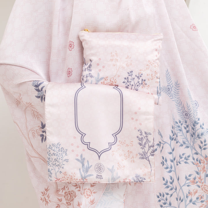 INAYA Prayer Wear Set + Pouch + Mini Padded Prayer Mat