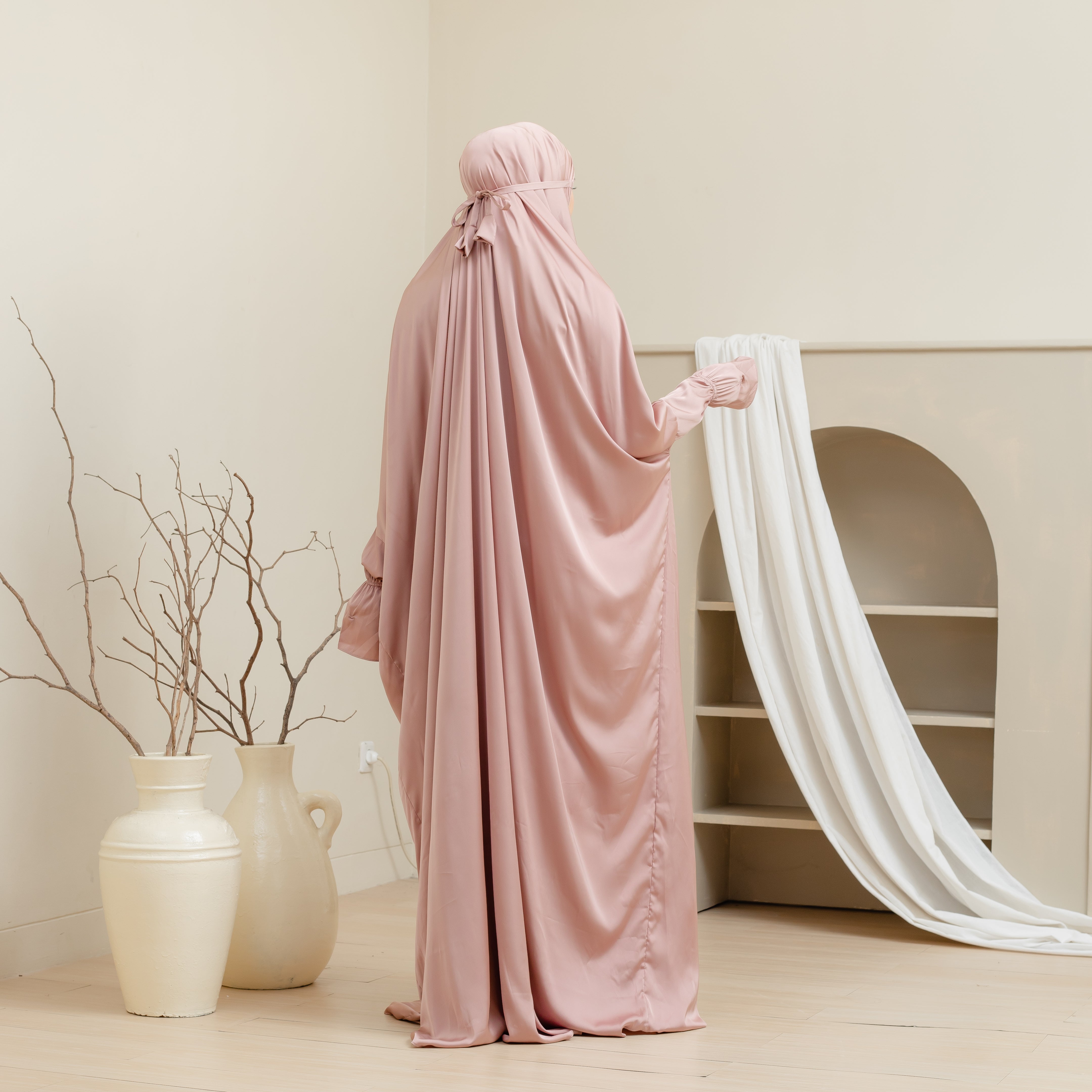 AZZA 2-in-1 Prayer Wear with Pouch – Deen Dunya Pte Ltd