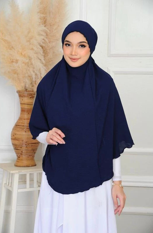 ARISSA Scallop Instant Khimar