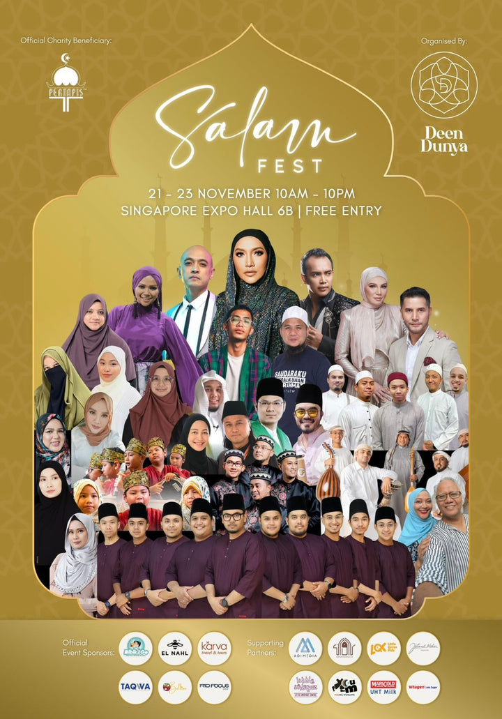 SalamFest 2025 Booth Booking (RETAIL 3x2m)