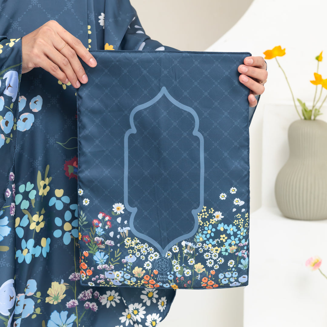 INAYA Prayer Wear Set + Pouch + Mini Padded Prayer Mat