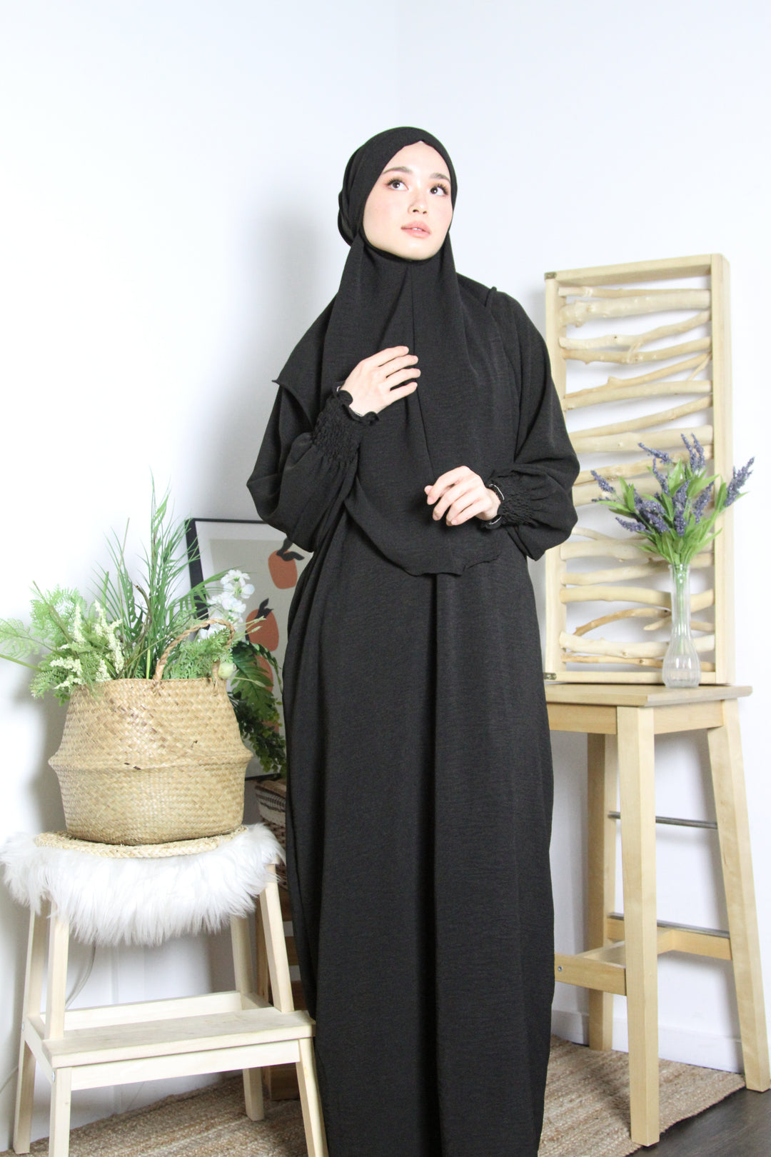 HAMRA Hijab + Dress Umrah Set