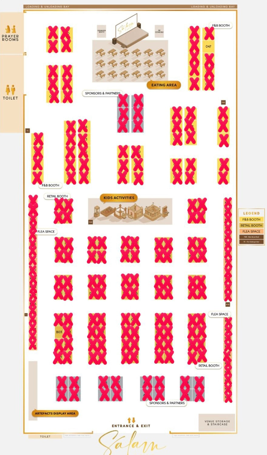 SalamFest 2025 Booth Booking