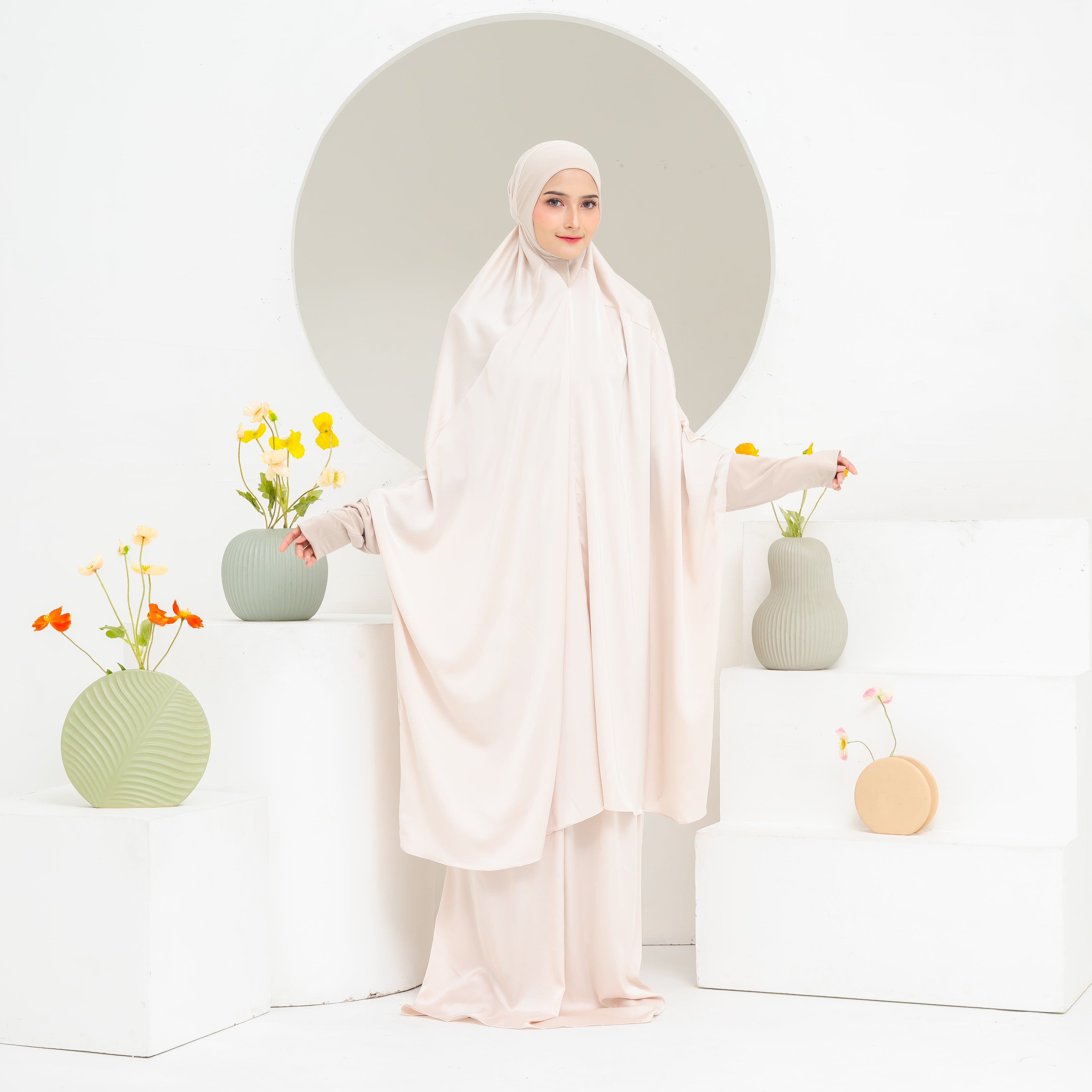 AZZA 2-Piece Prayer Set with Pouch – Deen Dunya Pte Ltd