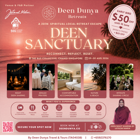 Deen Sanctuary Local Retreat (29-30 August 2026)
