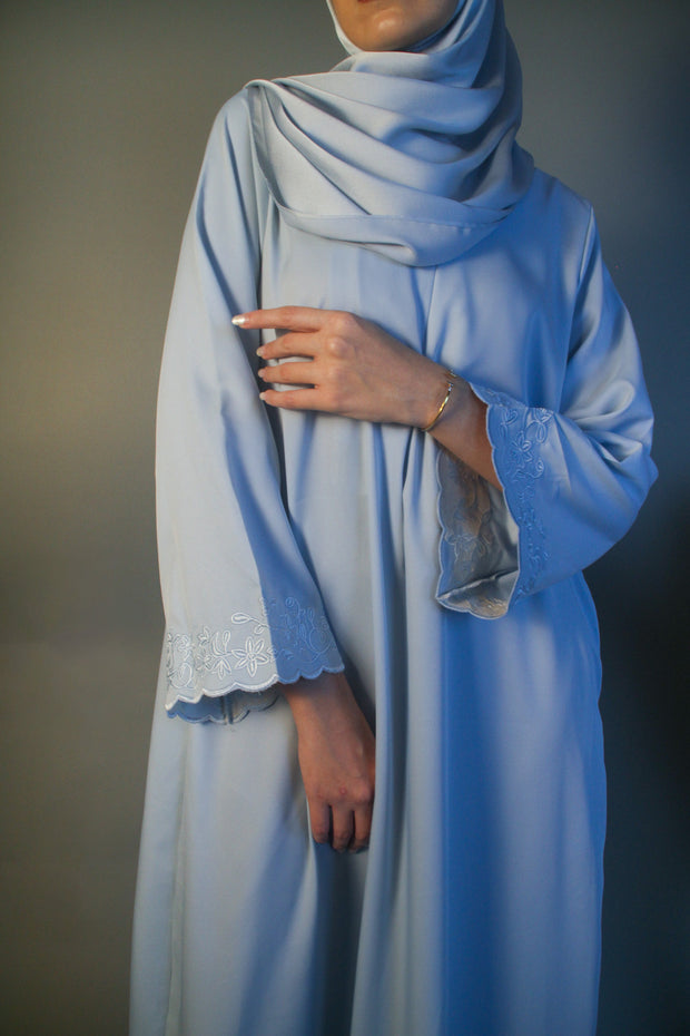 PUTRI Scallop Abaya without Shawl