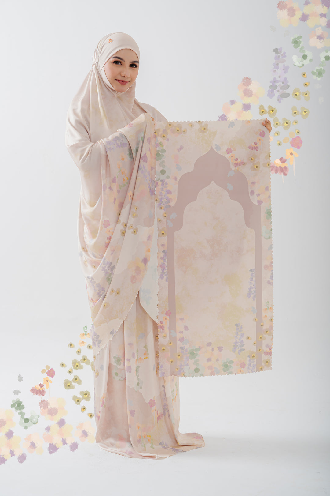 PAINTING Prayer Wear  + Pouch + Prayer Mat