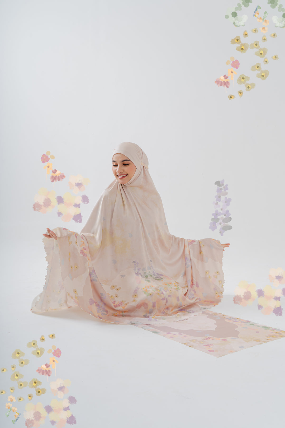 PAINTING Prayer Wear  + Pouch + Prayer Mat