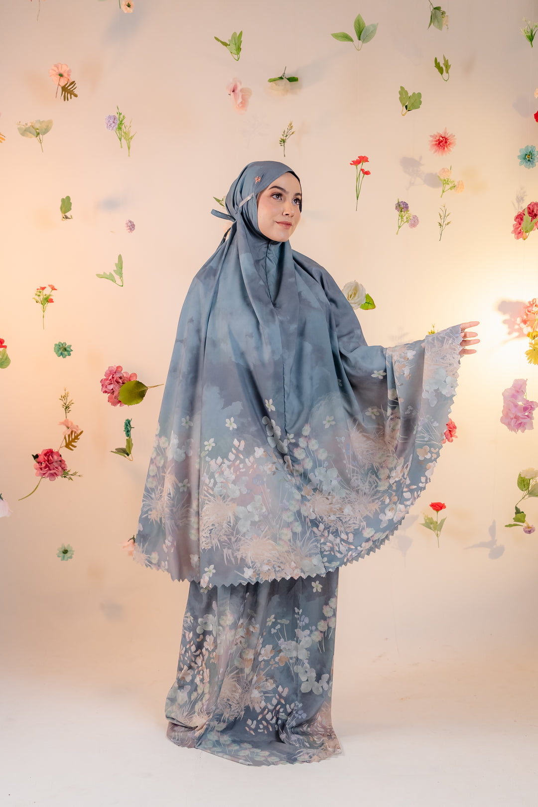 ASYANA Prayer Wear + Pouch + Prayer Mat