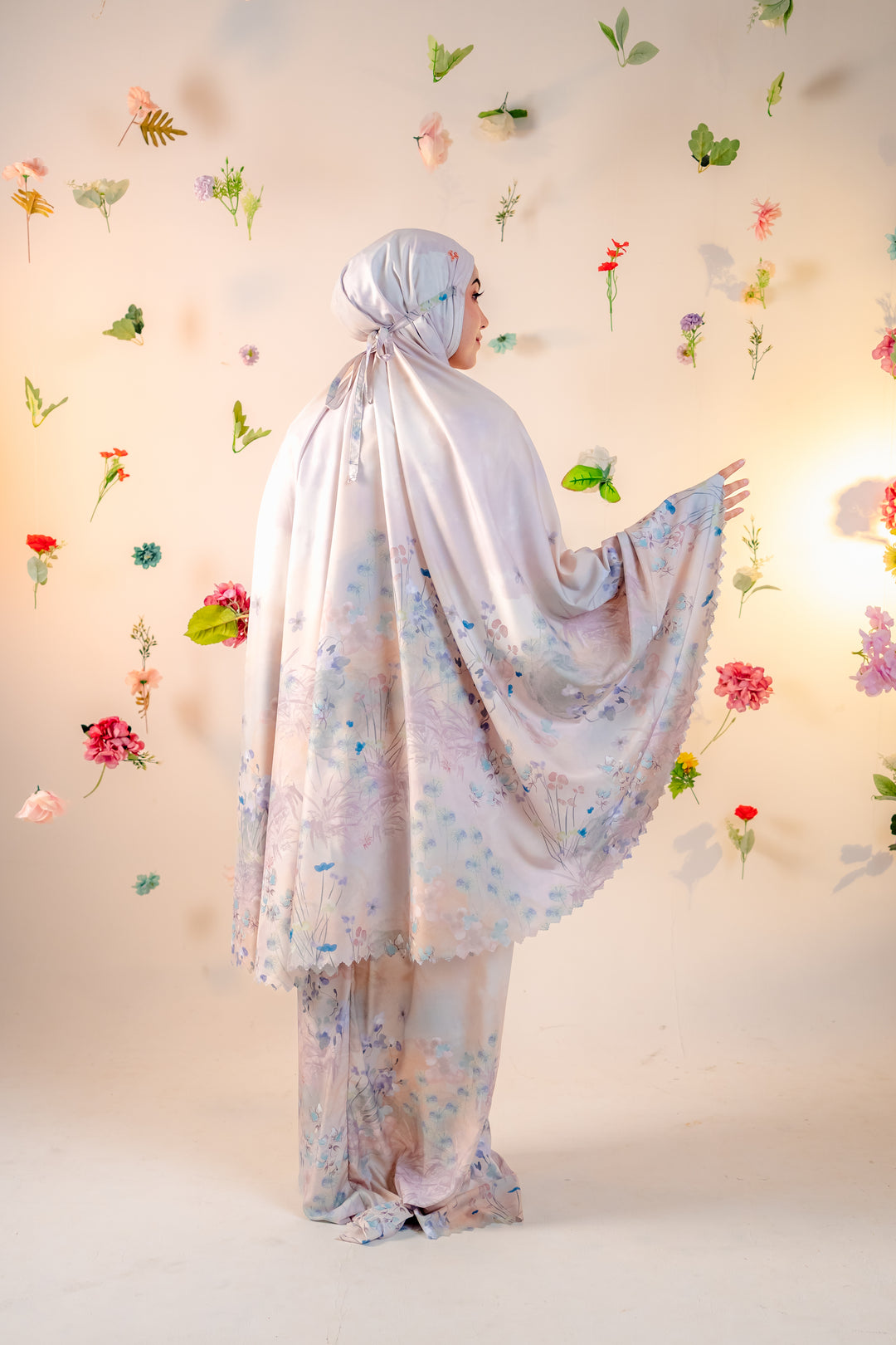 ASYANA Prayer Wear + Pouch + Prayer Mat