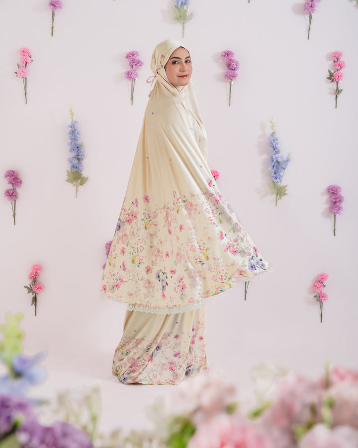 ZAIDARA Prayer Wear + Pouch + Prayer Mat