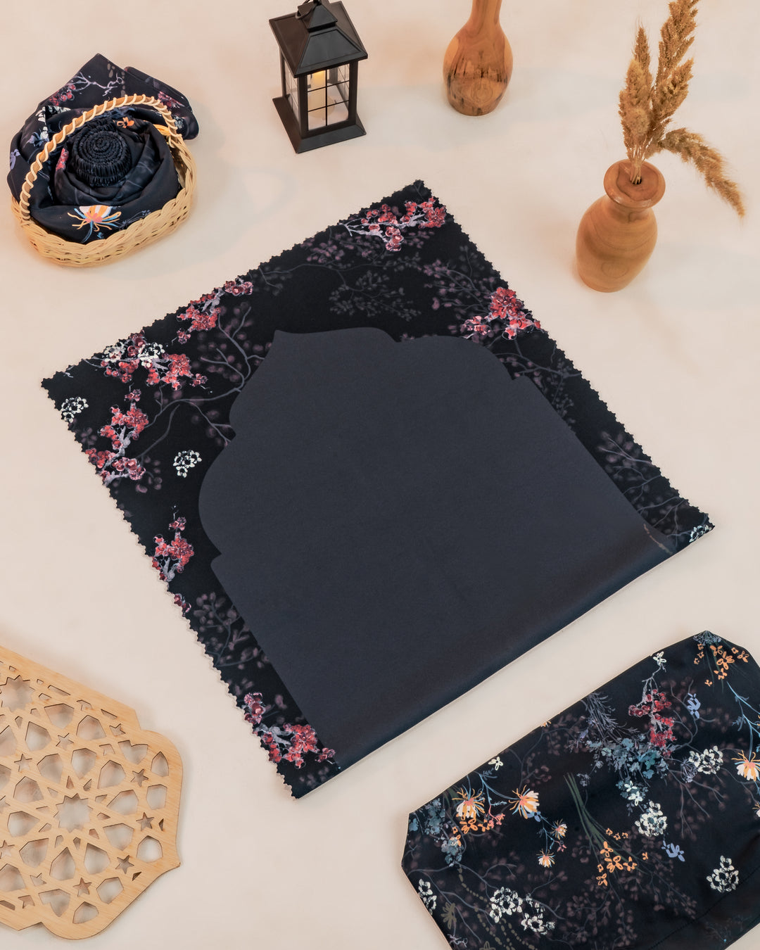 BLACK PARADE Prayer Wear  + Pouch + Prayer Mat