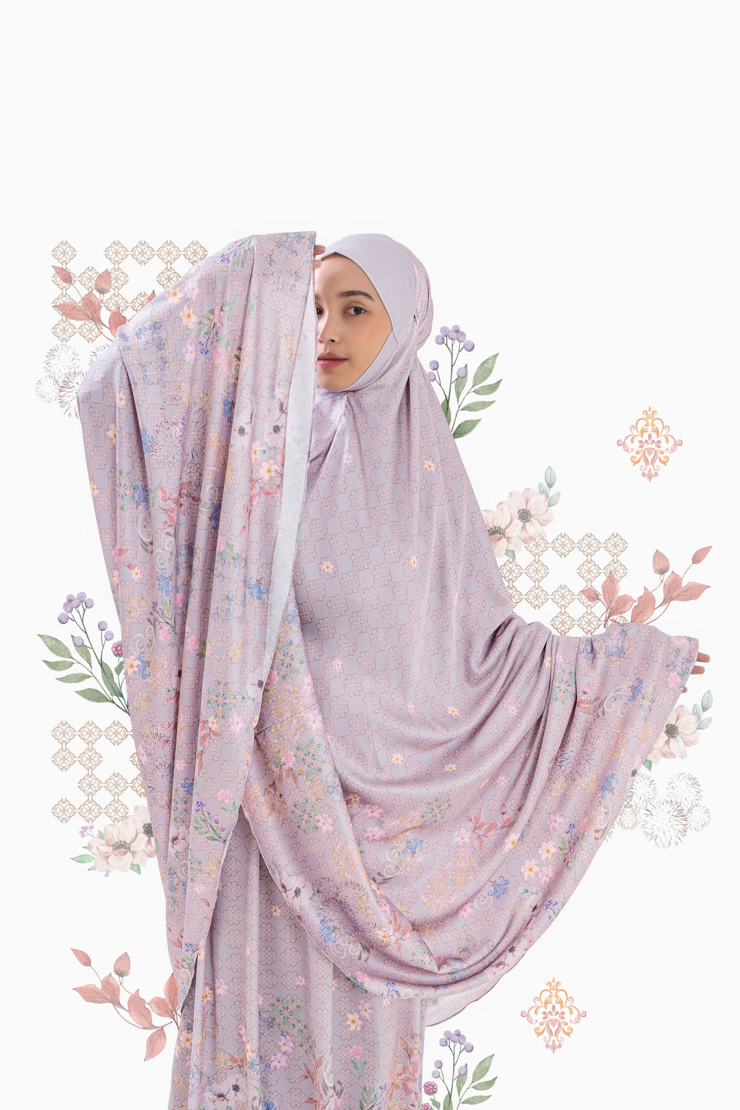 MAJESTIC Prayer Wear + Pouch + Prayer Mat