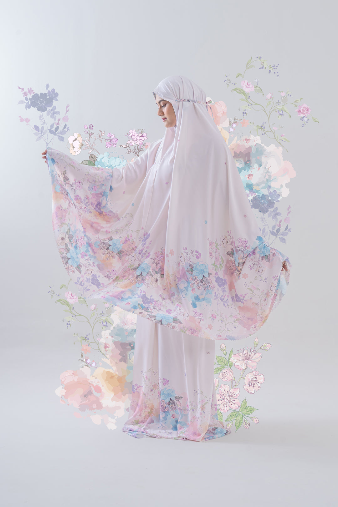 PRINSA Prayer Wear + Pouch + Prayer Mat