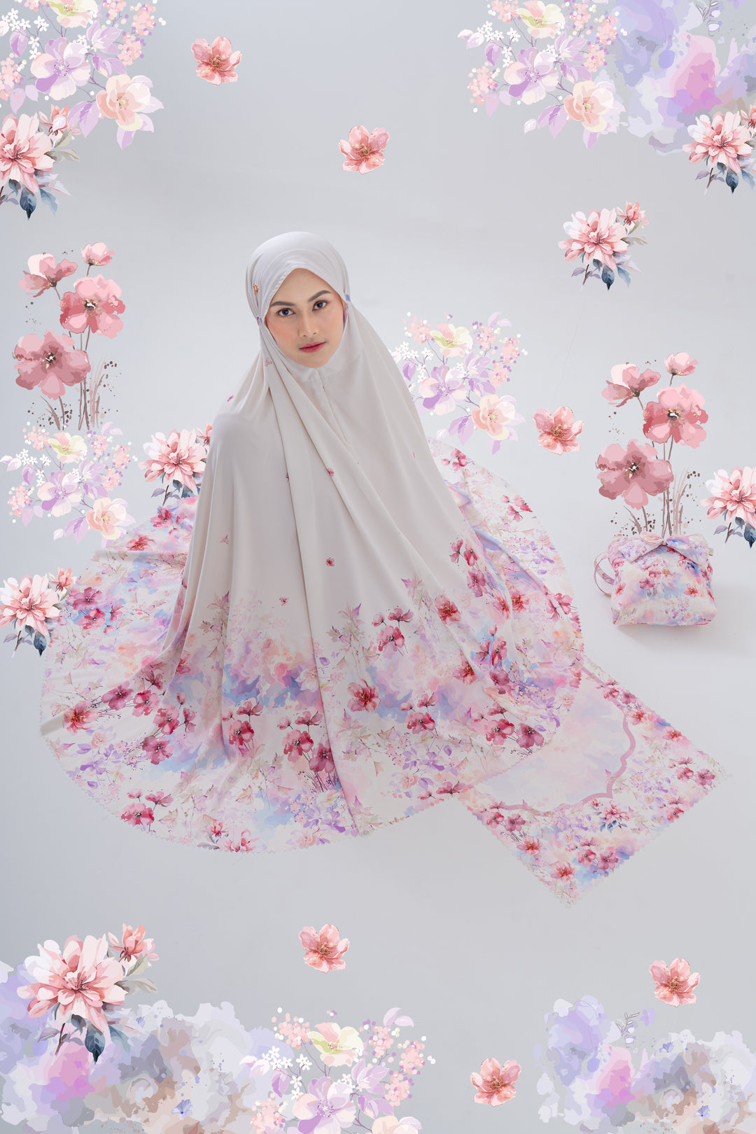 PRINSA Prayer Wear + Pouch + Prayer Mat