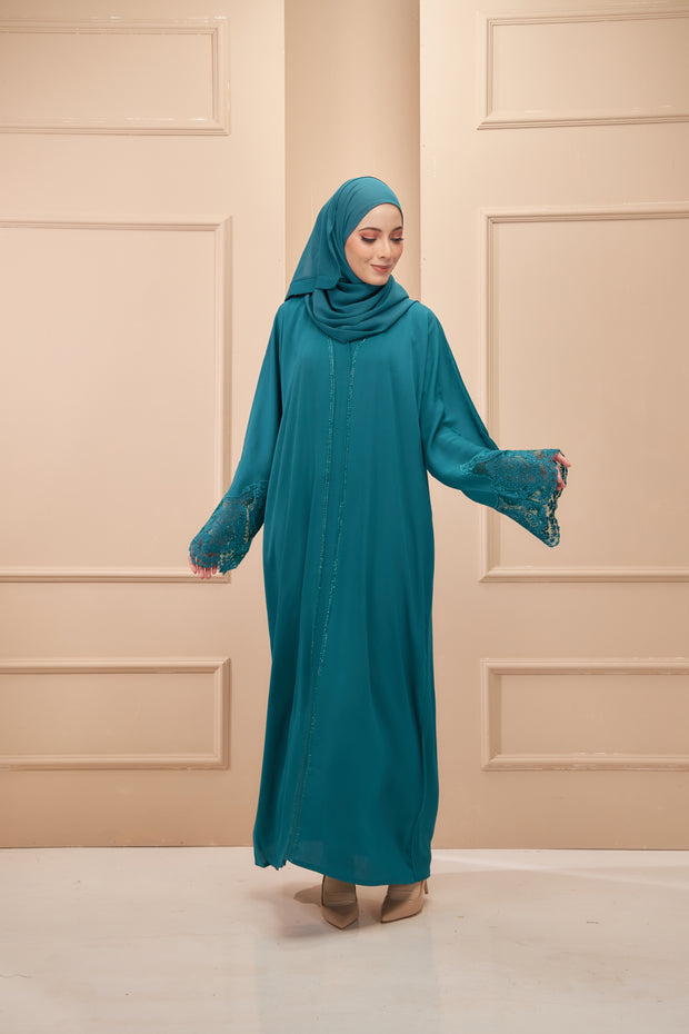 ALYSA Lace Premium Abaya + Shawl