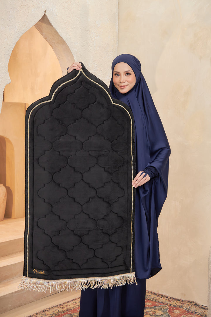 Moroccan Memory Foam Padded Prayer Mat