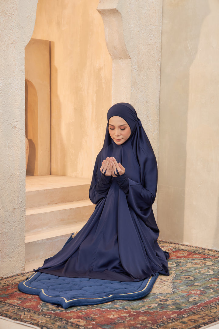 Moroccan Memory Foam Padded Prayer Mat