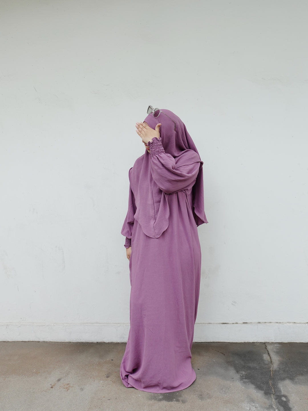 HAMRA Hijab + Dress Umrah Set