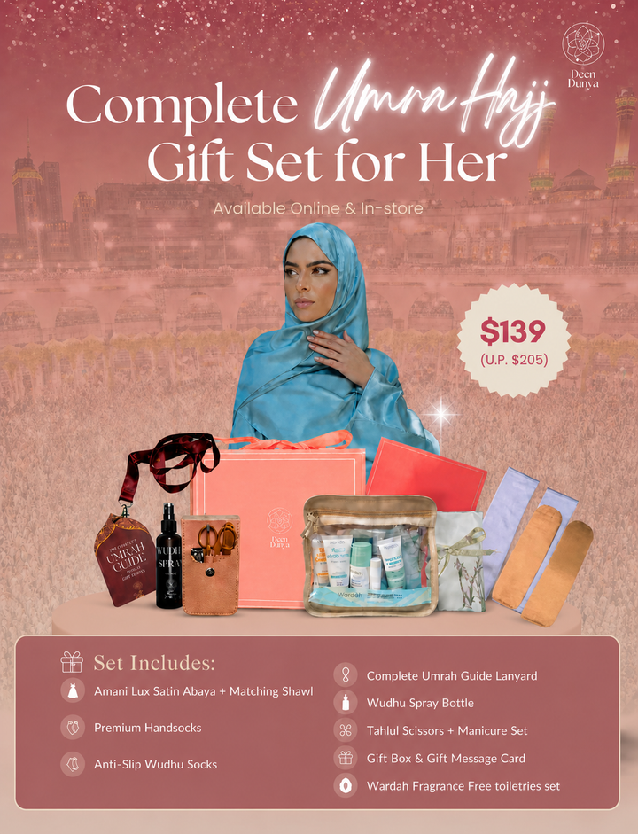 Hajj & Umrah Complete Gift Set for Women