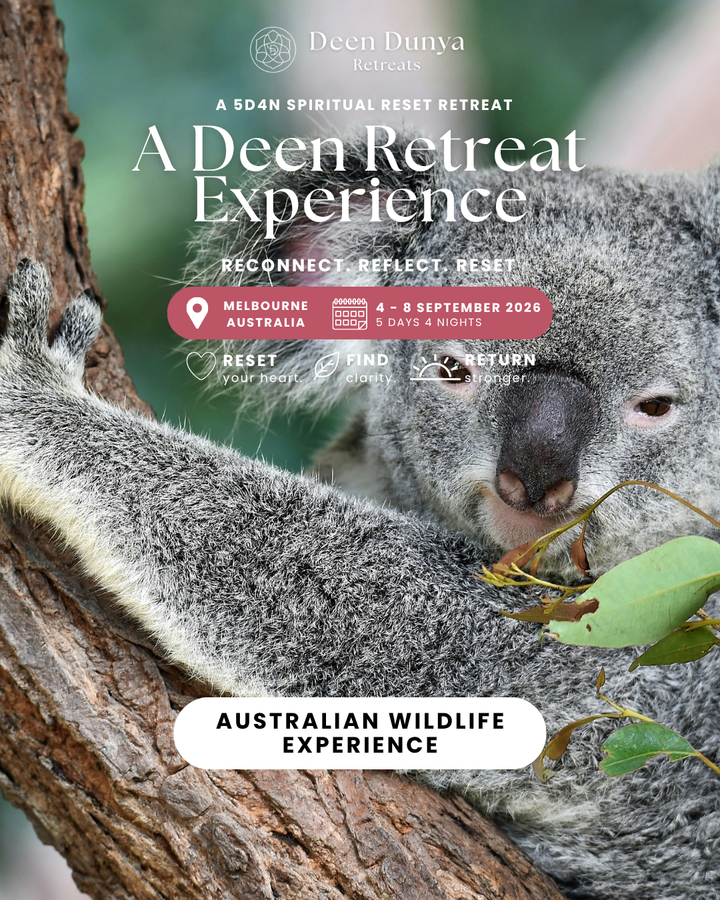 Deen Retreat Experience Melbourne (September 2026)