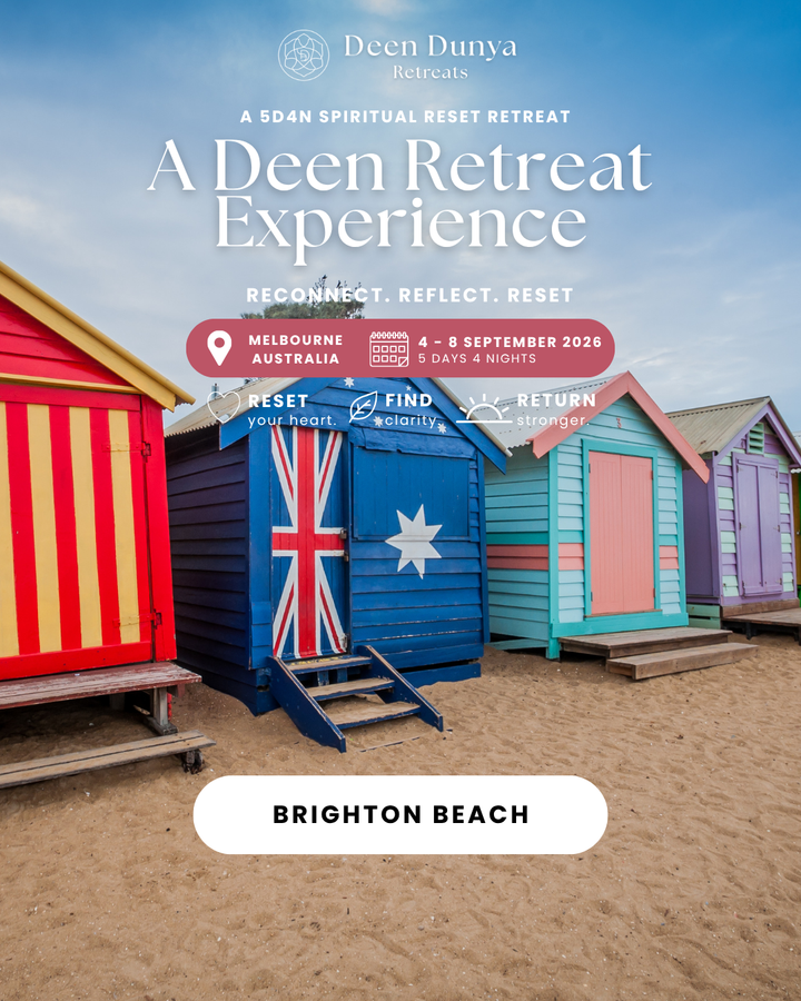 Deen Retreat Experience Melbourne (September 2026)