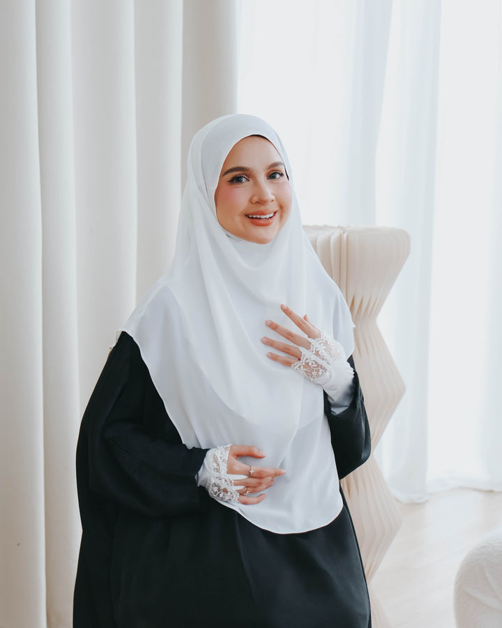 HUDA Instant Chiffon Khimar