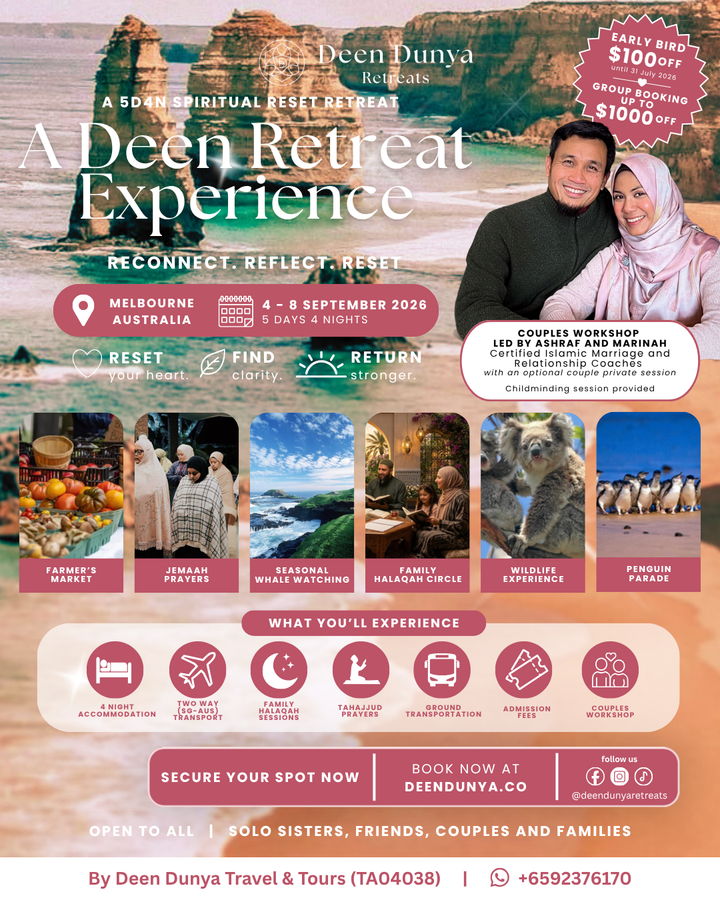 Deen Retreat Experience Melbourne (September 2026)