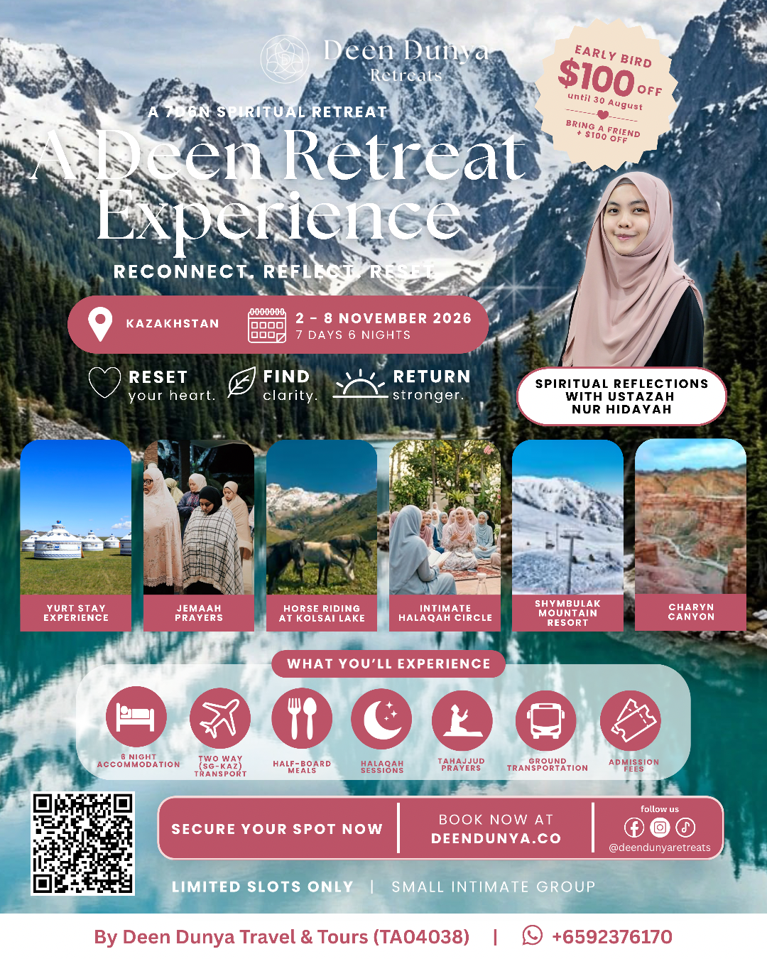 Deen Retreat Experience Kazakhstan (November 2026)