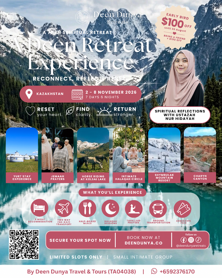 Deen Retreat Experience Kazakhstan (November 2026)