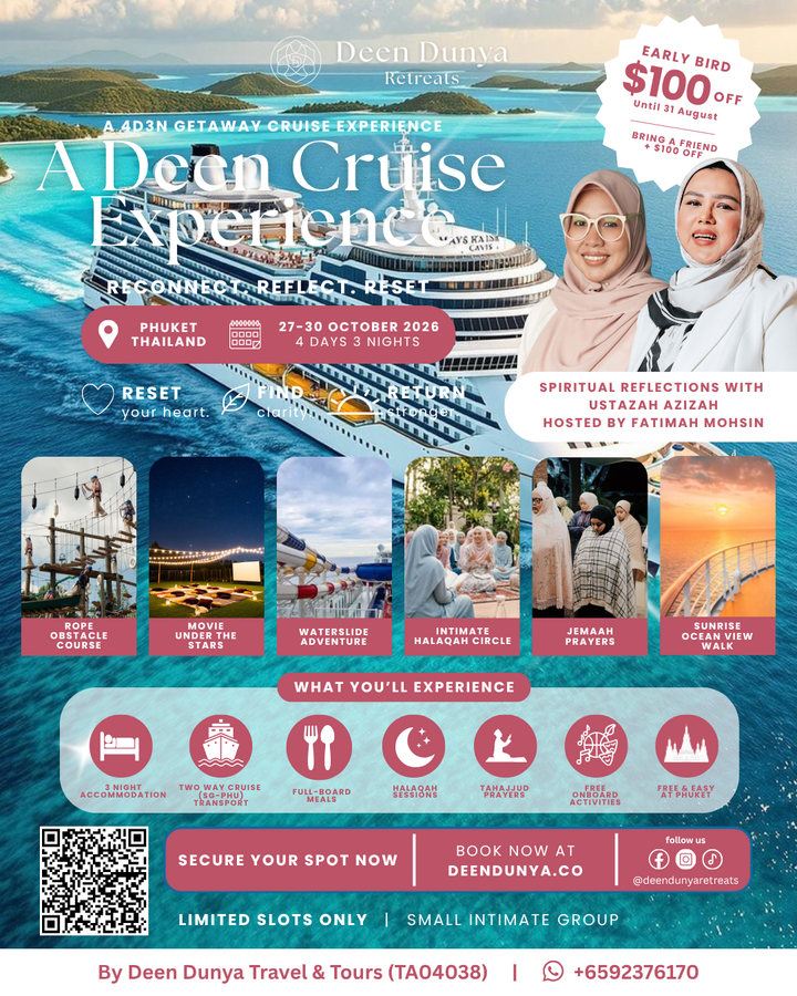 Deen Escape Weekend Cruise Retreat (October 2026)