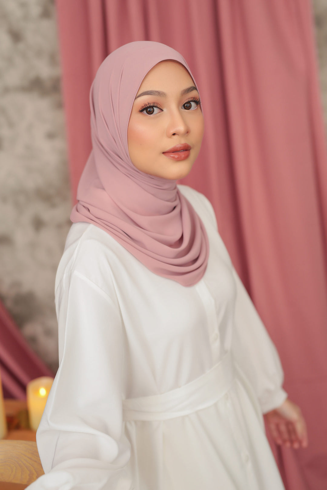 Lux Chiffon Shawl (Curve)