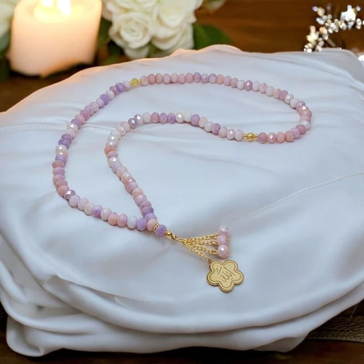 Aurora Crystal Tasbih 99 beads