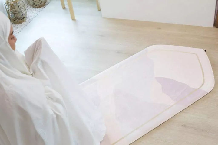 Abstract Paded Prayer Mat