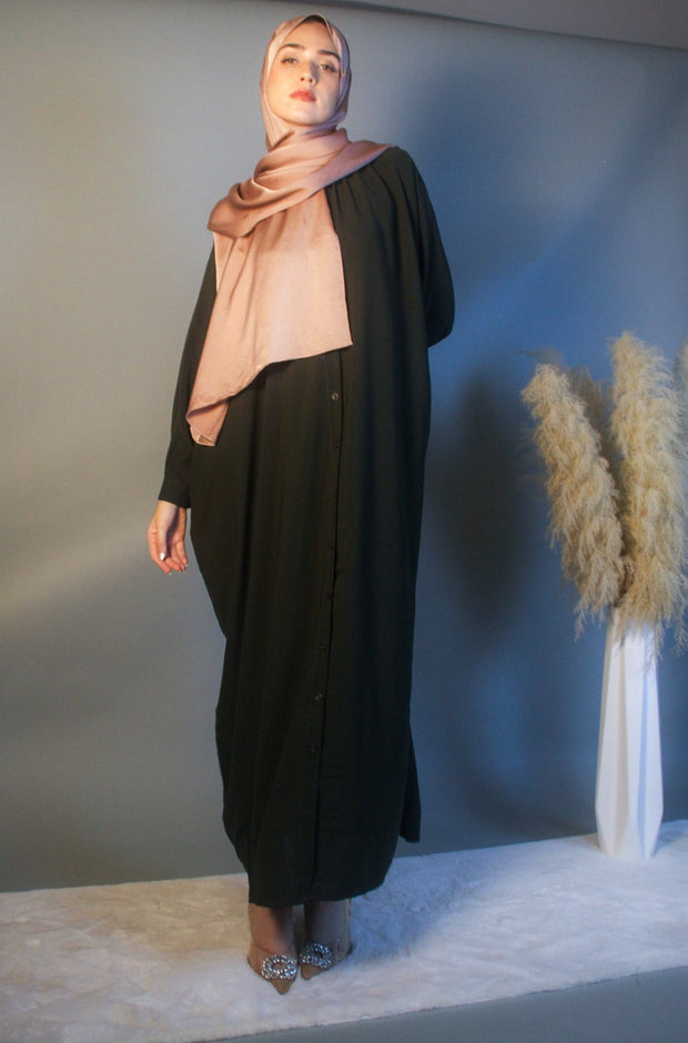 MILA Button Kaftan + Pockets