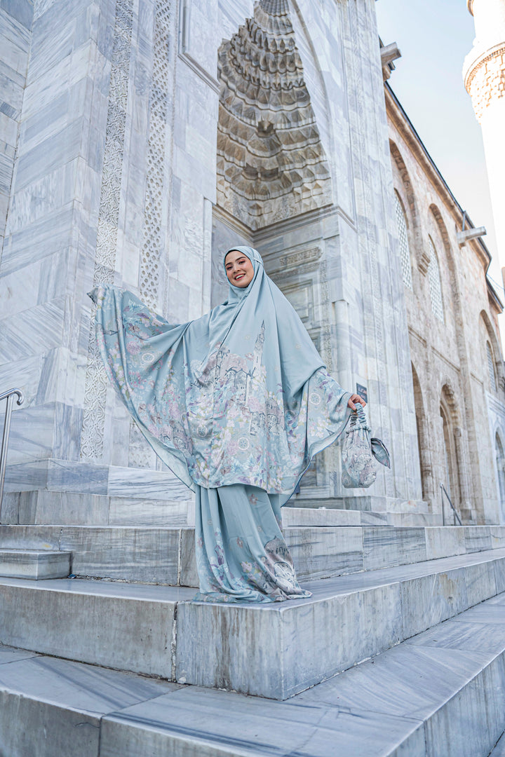 HAGIA Prayer Wear + Pouch + Prayer Mat