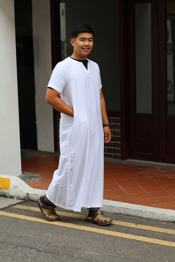 Men's Short Sleeve Jubah