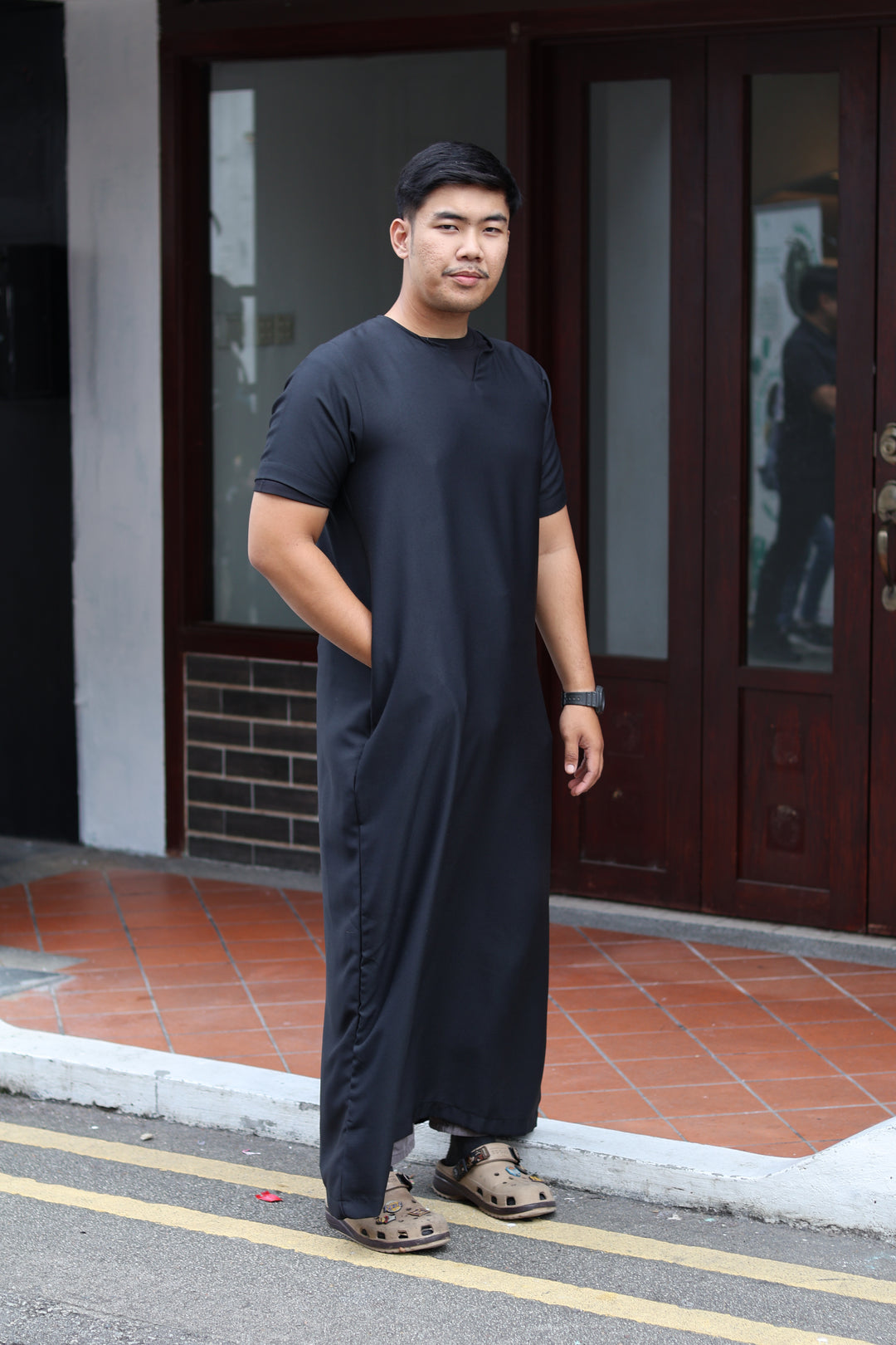 Men's Short Sleeve Jubah